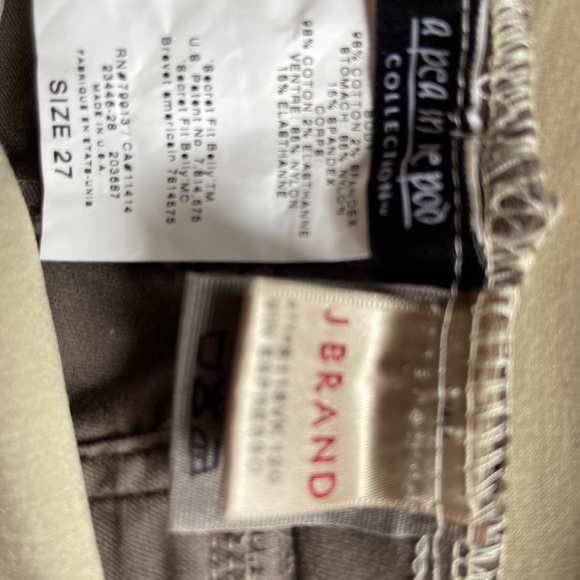 J Brand maternity crops - Picture 2 of 4